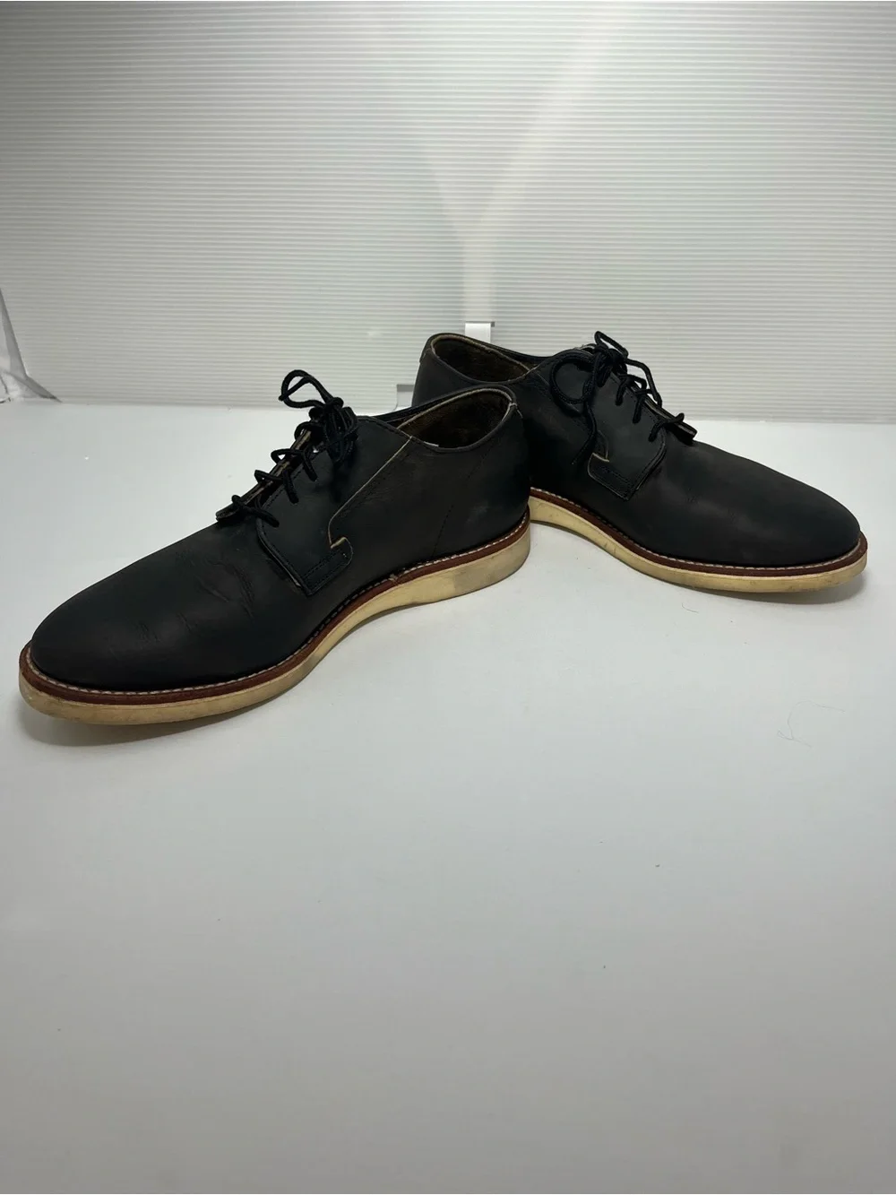 Red Wing Heritage 3119 Postman Oxford Charcoal Rough & Tough Leather Men's 9.5 D